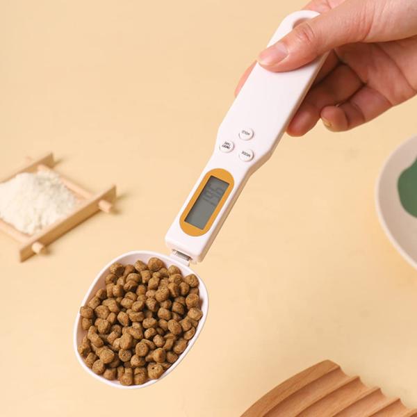Battery Powered ABS Plastic 500g Digital Spoon Scale Kitchen Weight Measuring Device ' Choice 0.1g Division