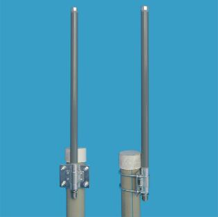 Outdoor Omni Directional Fiberglass Antenna 868mhz Gray with High Gain 8dBi Customized