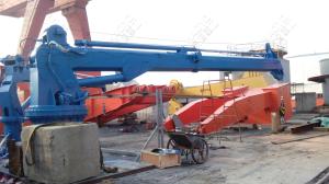 China Telescopic Boom Ship to Shore Marine Deck Crane Cost for sale wholesale