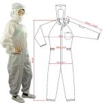 CR0101 Colorful Disposable Coverall Safety Coverall Two Piece Coverall