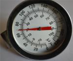 Large Dial Type Thermometer , Stainless Steel Dairy Cheese Making Thermometer