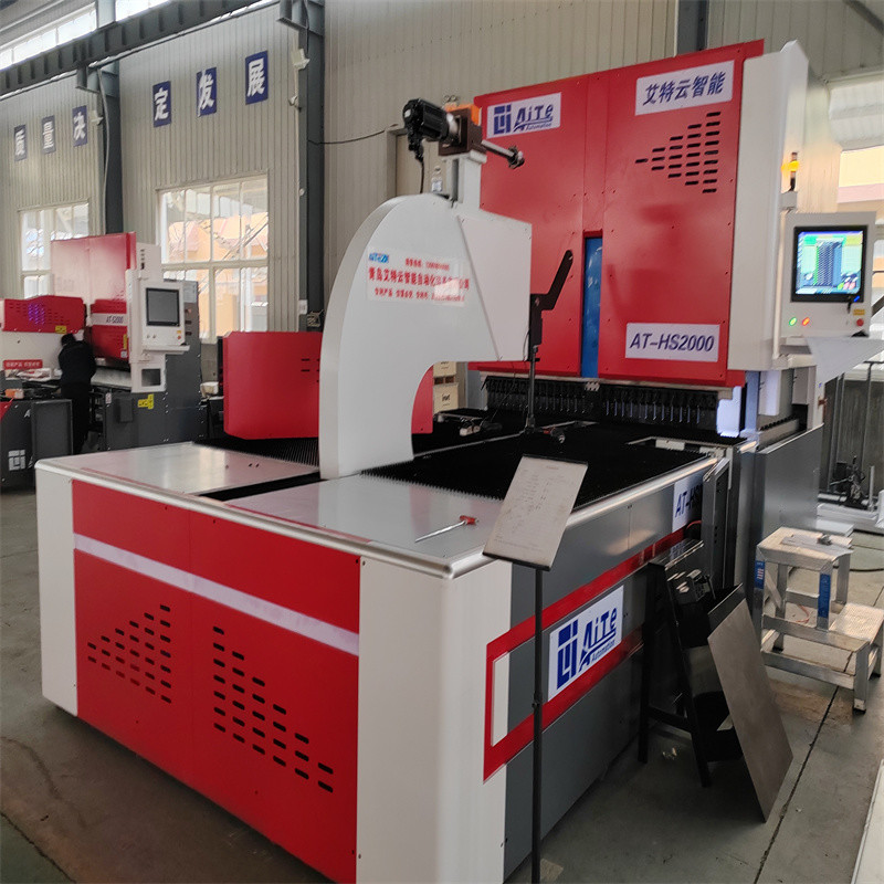 High Speed Stainless Steel Automatic Panel Bender Metal Plate Edge Bending Machine
