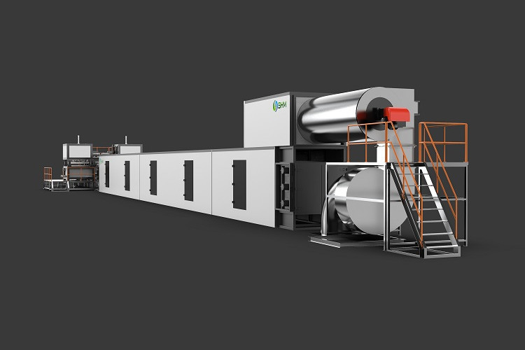 Pulp Molded Nursery Tray Making Machine Fibre Moulding Machines