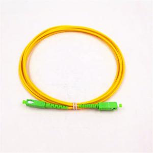 China 9/125 fiber sc/apc Fiber optic patch cord wholesale