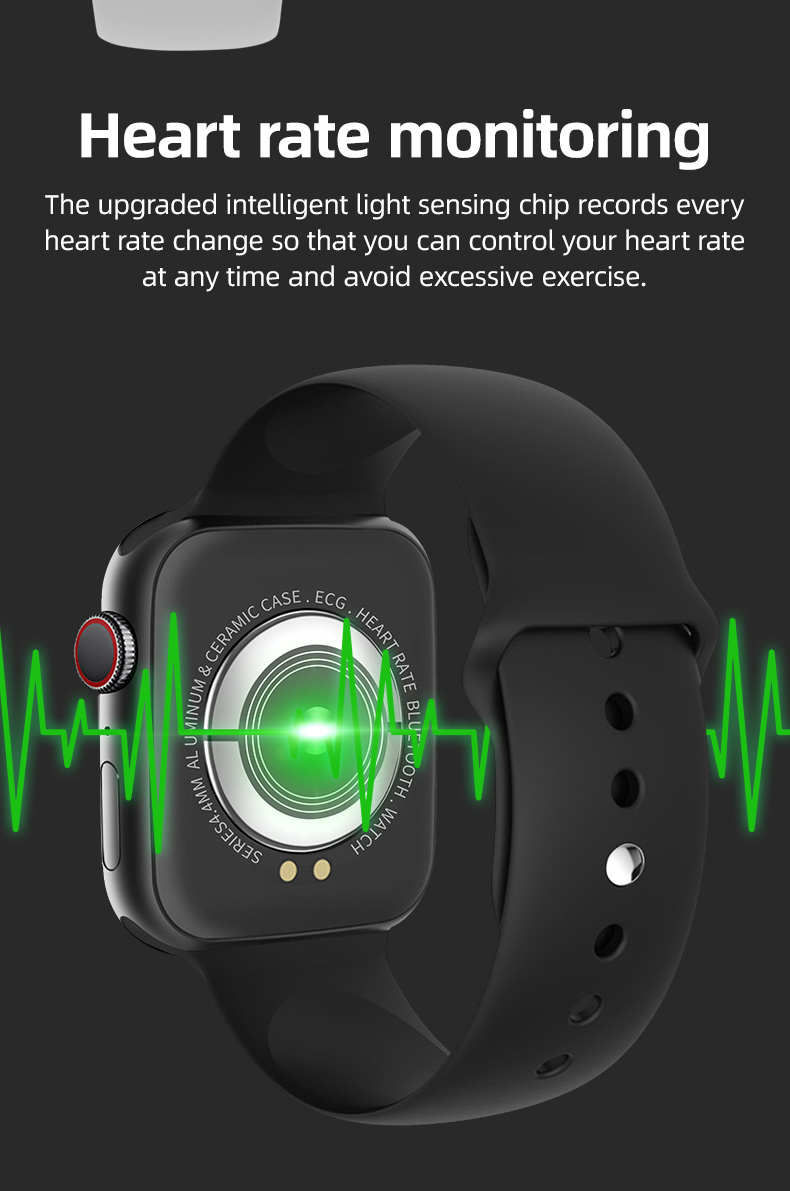 Android Square Shape Smartwatch 1.54inchBand Bracelet Band T500 Plus Strap