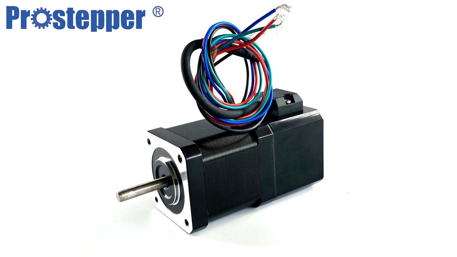 1.3N.m 57mm Nema 23 Two Phase Brake Stepper Motor