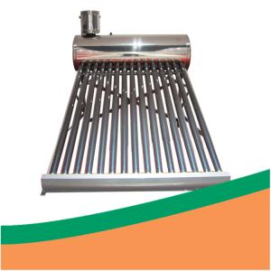 China Non pressure top assistant tank stainless steel solar hot water heater wholesale