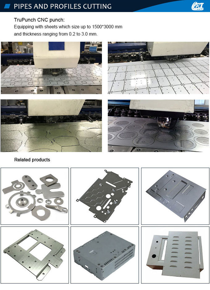 Hardware Custom Metal Stamping Services 0.1mm Stainless Steel