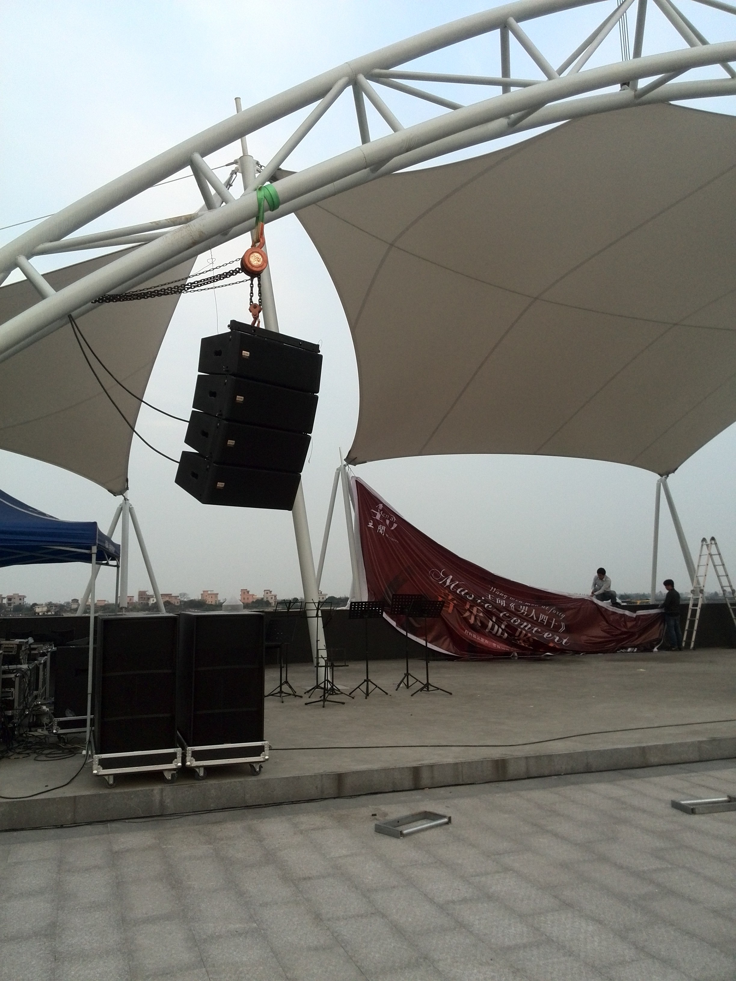 High Power700 Watt Rock Band Sound System For Stage Performance , OEM ODM Service