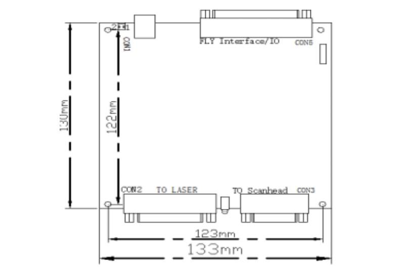 BJJCZ / EZCAD Fiber / DLC Laser Control Board For Marking Engraving