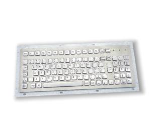 China SUS304 Stainless Steel Panel Mount Keyboard Industrial Keyboard With Touch Pad wholesale