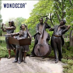 China Outdoor Bronze Large Realistic Life Size Letter Sculpture wholesale