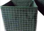 Galvanized Army HESCO Wall