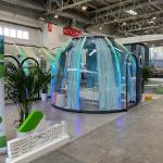 Sunshade Outdoor Bubble Tents Green PC Clear Dome House