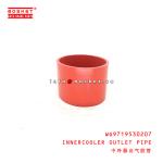 WG9719530207 Innercooler Outlet Pipe For ISUZU