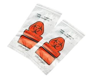 China Zipper Locking Pouches for Specimens, Biohazard Specimen Bag, Biohazard Specimen Transport Bag, autoclavable bags wholesale