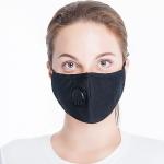 Fashion Design Cotton Face Mask N95 Pollution Mask With Breathing Valve