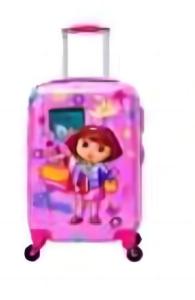 China Factory Wholesale Custom Children'S Luggage Light Trolley Case For Primary School Students Universal Wheel Cartoon wholesale