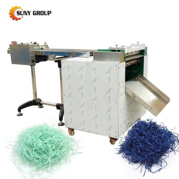 2/4/6mm Cut Size Crinkle Paper Crinkled Paper Machine for Gift Wrapping