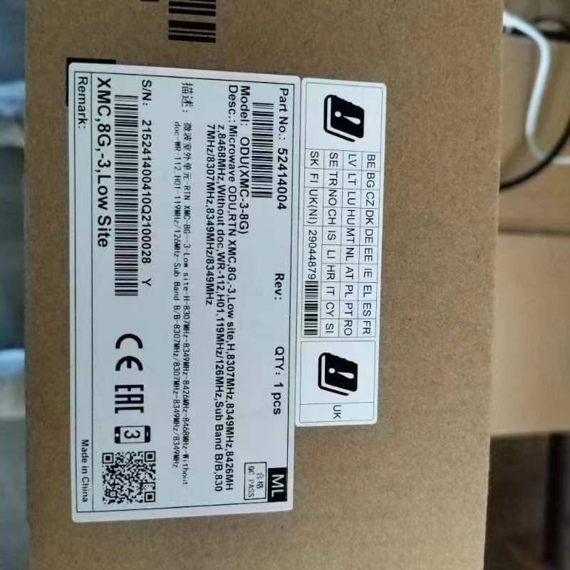 Powerful Transmission HUAWEI Microwave Odu RTN905 Tower Wireless Xmc-3-8G 52414006 007