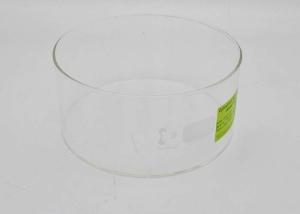 China IEC 60335-2-25 Clause 3 Cylindrical Borosilicate Glass Vessel Diameter 190mm wholesale