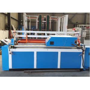 Full Automatic Small Toilet Paper Slitter Rewinding Machine And Embossing