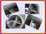 Titanium Material Vacuum Paddle Dryer 150Kgs Loading Capacity 5 . 5 - 85KW