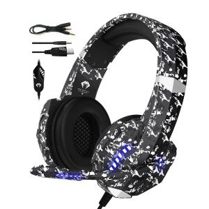 China USB 3.5mm LED Gaming Headphones With 40mm Speaker Waterproof IPX-3 For PS5 Xbox wholesale