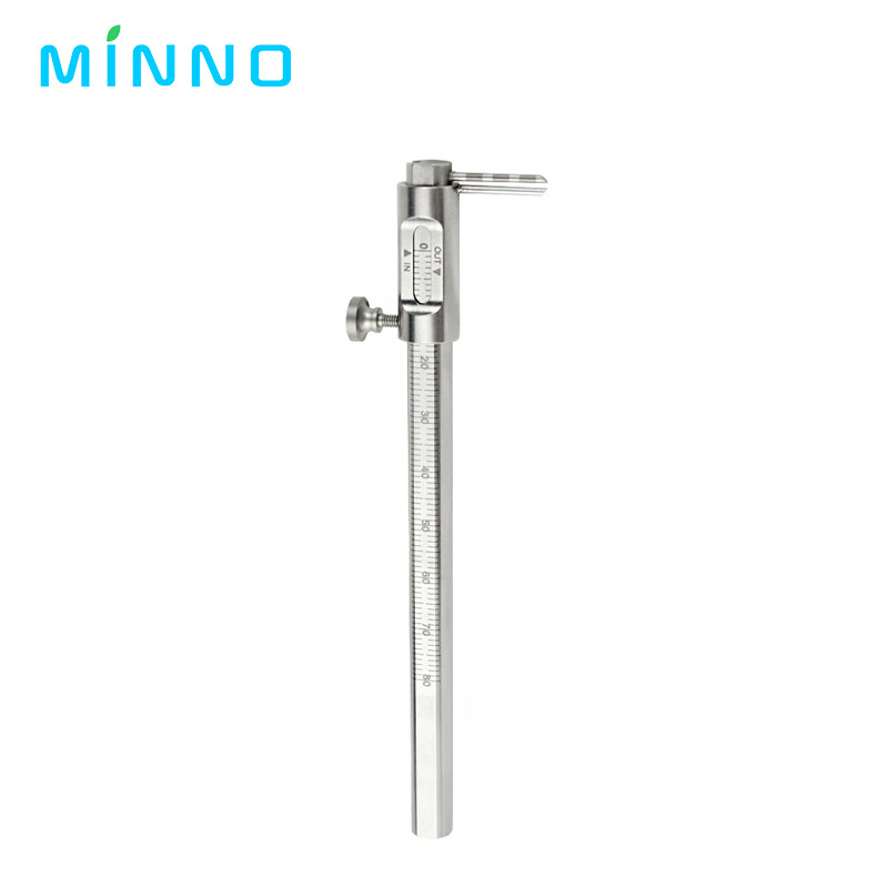 Dental Sliding Caliper Orthodontic Chin Indicator Dental Implant Measuring Ruler