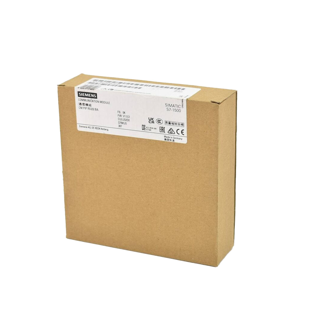SIEMENS PLC SIMATIC S7-1500 CM PTP RS232 BA 6ES7540-1AD00-0AA0 MODULE FOR SERIAL CONNECTION RS232, FREEPORT