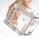 Wine Acceptable Customer's Logo 500ml Glass Square Vodka Whiskey Bottle with