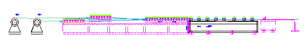 Insulated Roller Shutter Slat Line, Roll forming Machine