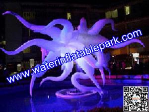 China Club Ceiling Inflatable Stage Decoration LED Light 220V / 110V wholesale
