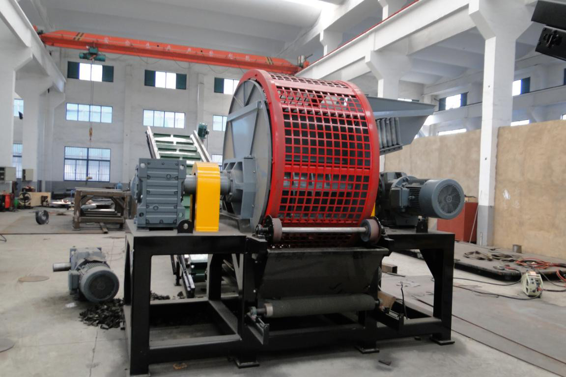 ZPS-800 Car Tire Shredder / Tire Shredder Prices，Tire Shredder, Tire Crusher,Tire Shredding Machine