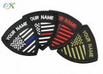 Small US Embroidered Military Patches , Embroidery Name Patch For Military