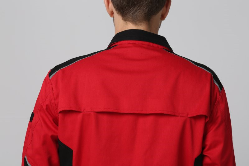 Outside 250gsm Mens Work Uniforms Microfleece Inside Spring Work Jackets