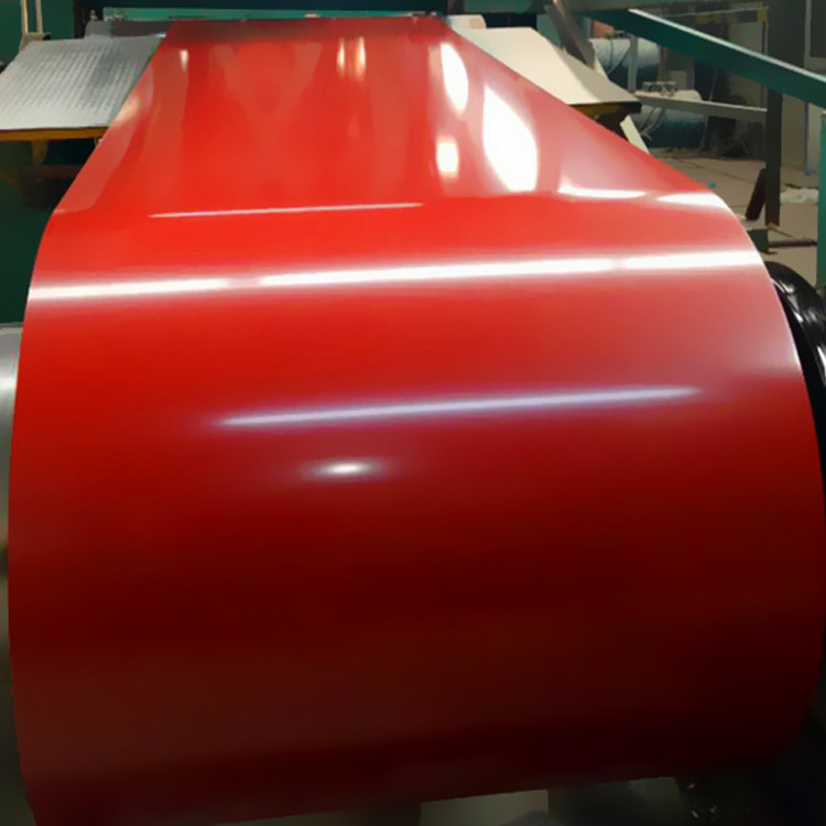 1000mm PPGI Prepainted Galvanized Steel Coils Red Color Coated ISO 9001
