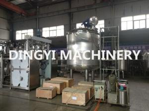 China PLC Control Jacketed Stainless Steel Mixing Tanks 380V 220V For Food / Chemical wholesale