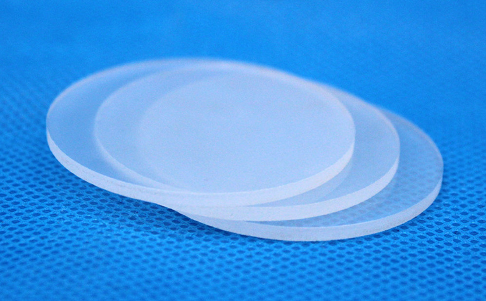 High Temperature Resistant Optical Glass Quartz Plate, Optical Quartz Glass Frosted Disc