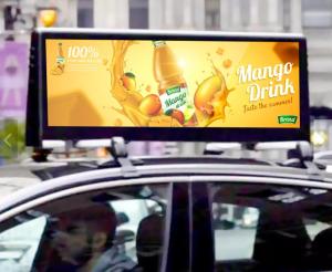 China ODM Exterior Rear Window Car Top Led Display Commercial Taxi Advertising Screens 4mm wholesale