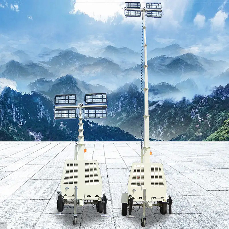 OEM Factory Mobile Lighting Tower Emergency Operations Diesel Light Tower for sale