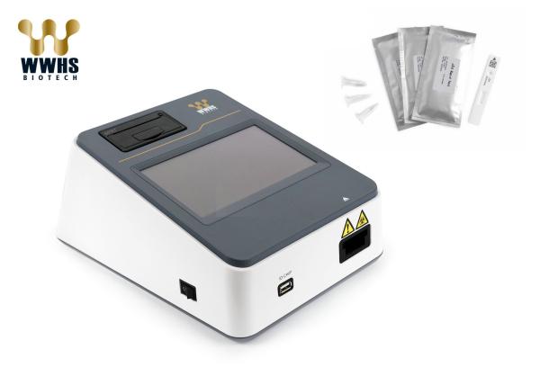 cTnI Cardiac Detection POCT Instrument 740nm Dry Fluorescence Immunoassay
