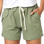 Oem Factory Manufacturer Custom Logo shorts spring new style high waist lace-up