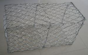 China Anti Corrosion Pvc Coated Gabion Box , Galvanized Gabion Baskets River Protection wholesale