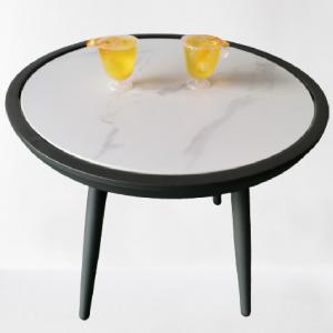 China Hot selling good price modern coffee table white Standard wholesale price round coffee table---6230 wholesale