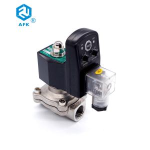 China 2W Normally Closed Brass 110 Volt Water Stainless Steel Solenoid Valve 1 inch wholesale