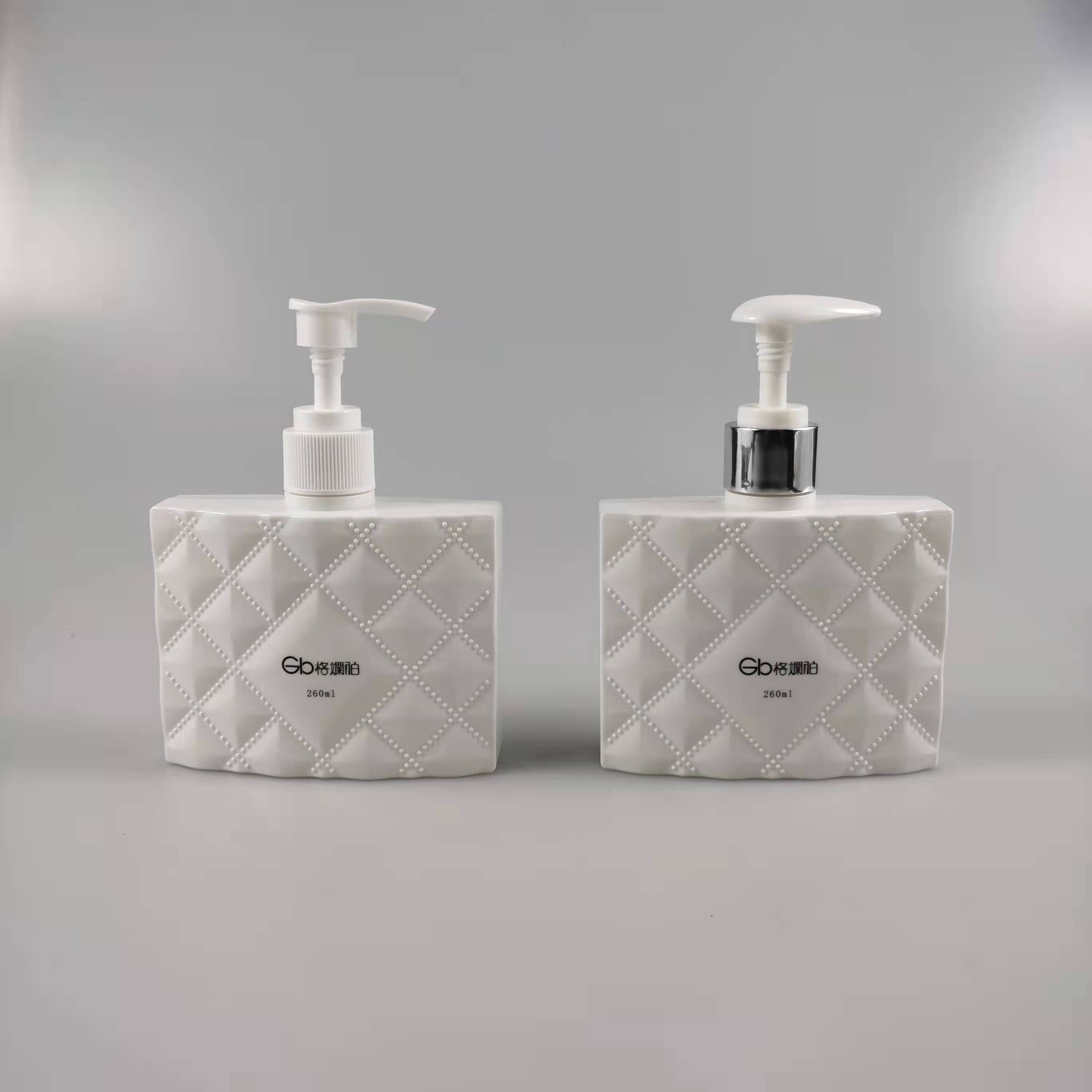 Screen Printing 200ML Luxury Plastic Bottle Empty for Hair Shampoo Conditioner Lotion