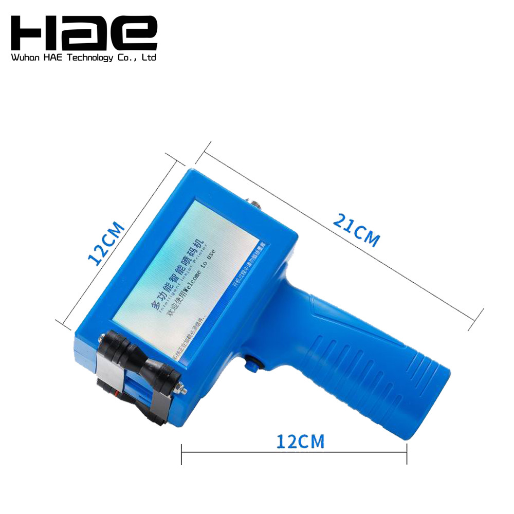 Plastic steel metal pipe hand jet Printer wood handheld inkjet printer text numbers logo printing machine