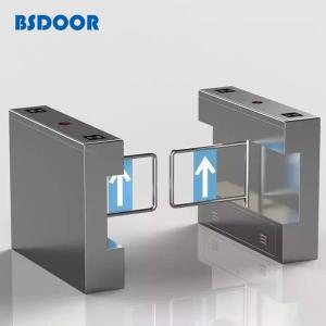 China Stainless Steel Full Height Revolving Train Station Turnstile Single Lane wholesale