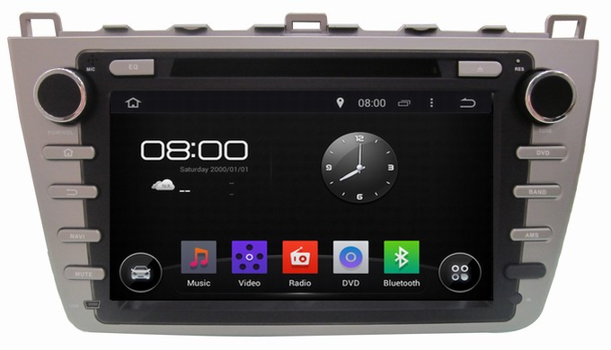 Ouchuangbo Car Multimedia GPS Navigator for Mazda 6 /Mazda 6 Ruiyi /Mazda 6 Ultra Android